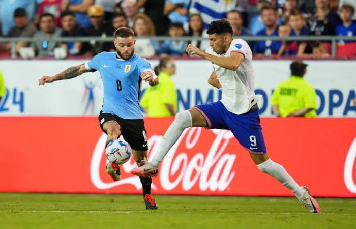 USA vs Uruguay copa America highlights 