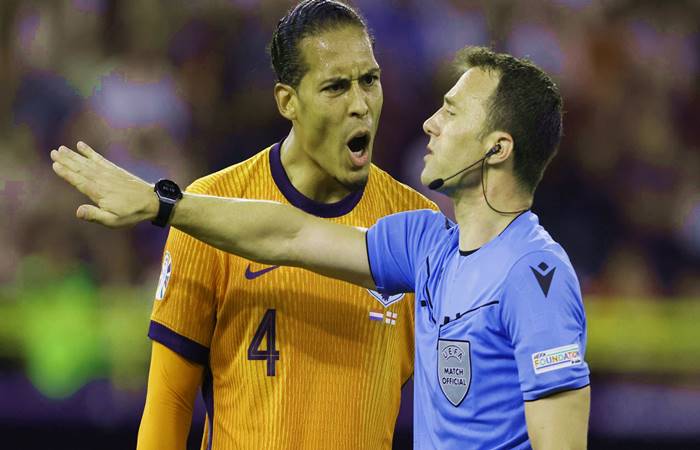 Euro 2024: Controversy as Van Dijk Criticizes Referee After England Defeat