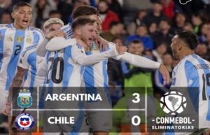 Argentina vs Chile 2026 World Cup Qualification CONMEBOL highlights