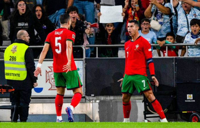 Portugal vs Scotland Nations League highlights 