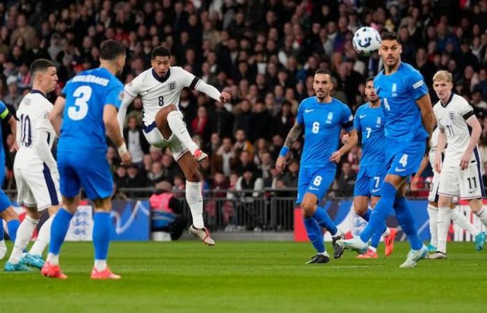 England vs Greece Nations League highlights 