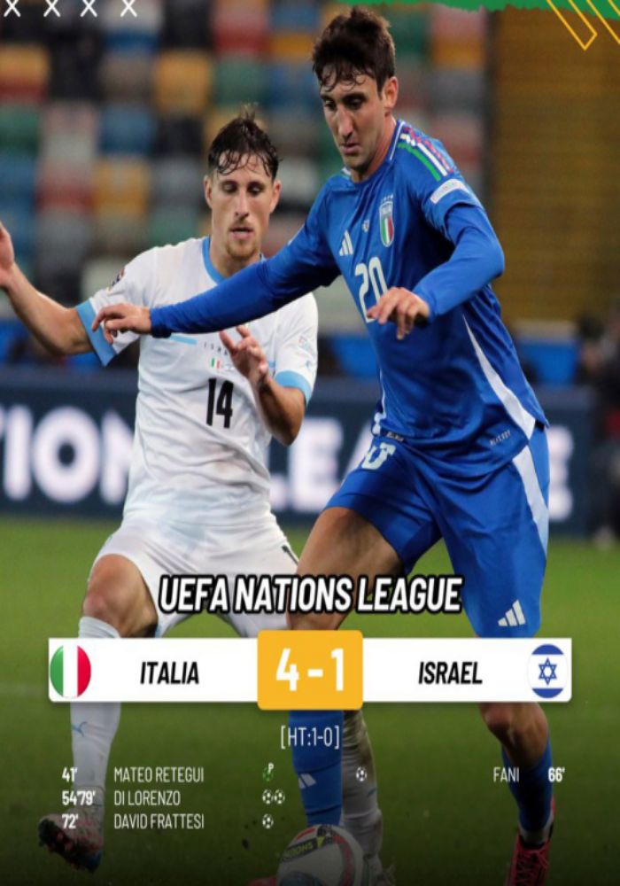 Italy vs Israel highlights 