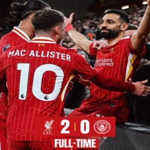 Liverpool vs Manchester City Highlights