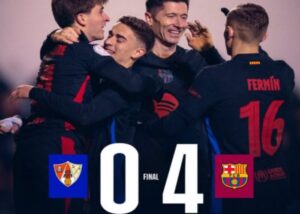 Barbastro vs Barcelona highlights