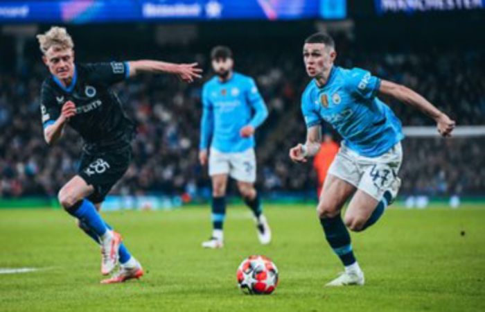 Manchester City vs Club Brugge Champions League Highlights 