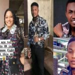 Woman Cries Out as Her Three Brothers Remain Trapped Under Collapsed Lagos Island Building