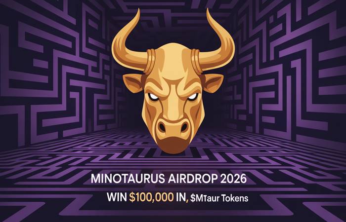 Minotaurus Airdrop 2026: Win $100,000 in $MTAUR Tokens