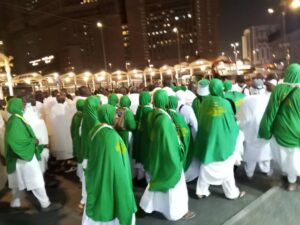 945 Oyo Hajj Pilgrims Arrive Makkah