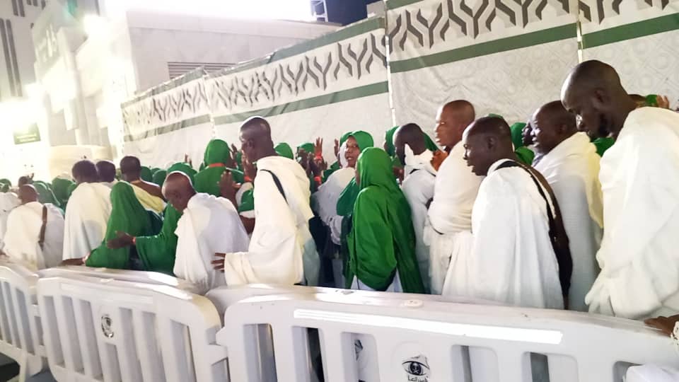 945 Oyo Hajj Pilgrims Arrive Makkah