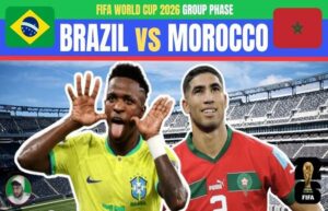 Brazil vs Morocco Live Streaming
