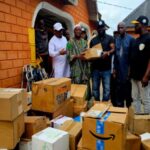 Oriire Kidnap: Oyo City Boy Movement Director, Onireti Donates Medical Supplies To Esinele Community, Supports Oyedokun’s Family With ₦1m, Schorlarships